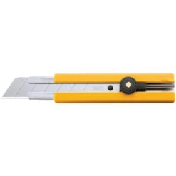 Olfa EH-1 Heavy-Duty Utility Knife With Ratchet-Lock - 25-mm - ABS Plastic And Steel - Yellow -Craftbosch Shop 0002050 L