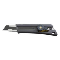 Olfa Heavy-Duty Utility Knife - 18-mm - Rubber And Steel - Black