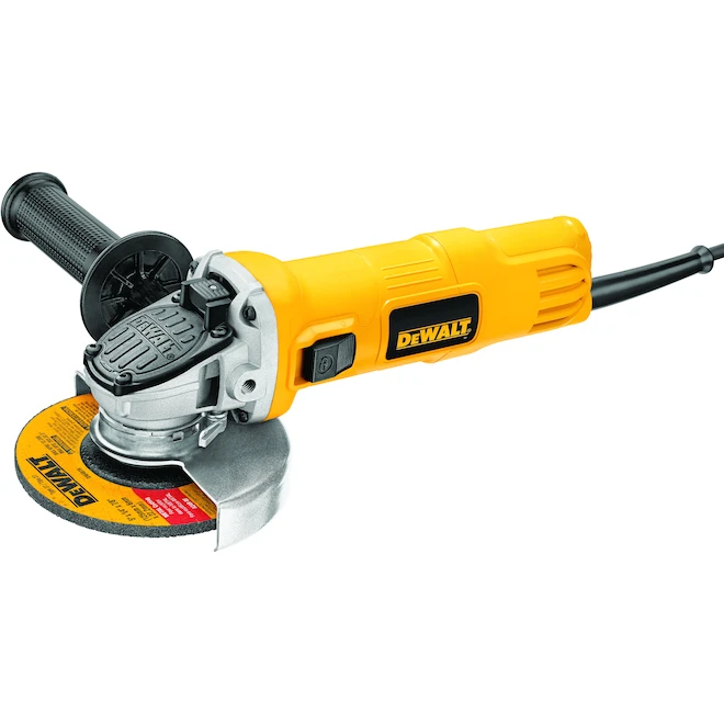 DeWalt 4 1/2-in Corded Small Angle Grinder With One-Touch Guard - 7-Amp Motor - 12000 RPM - Slide Switch - Quick Change 5 DeWalt 4 1/2-in Corded Small Angle Grinder With One-Touch Guard - 7-Amp Motor - 12000 RPM - Slide Switch - Quick Change - Image 3