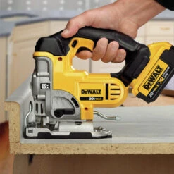 DeWalt 20-Volt Max Cordless Jigsaw - 3000 SPM - 4 Orbital Position - Variable Speed - Bare Tool - (battery Not Included) -Craftbosch Shop 00275732b L