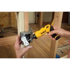 DeWalt 8-Volt Max 1/4-in Cordless Screwdriver Kit With Battery And Charger - 4-Amp Motor - Variable Speed -Craftbosch Shop 00275735d L