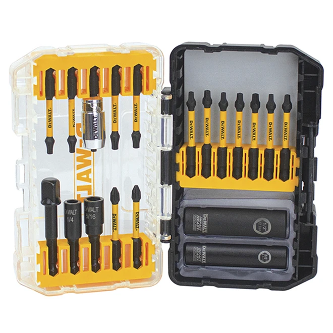 DeWalt Impact Ready 20-Piece Screwdriver Bit Set - Hex Shank - Magnetic Screw Lock - Hard Case 3 DeWalt Impact Ready 20-Piece Screwdriver Bit Set - Hex Shank - Magnetic Screw Lock - Hard Case
