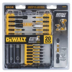 DeWalt Impact Ready 20-Piece Screwdriver Bit Set - Hex Shank - Magnetic Screw Lock - Hard Case 5 DeWalt Impact Ready 20-Piece Screwdriver Bit Set - Hex Shank - Magnetic Screw Lock - Hard Case -Craftbosch Shop 00275781b L