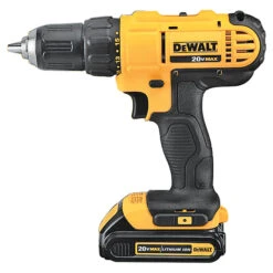 DeWalt 20-Volt Max 1.3Ah 1/2-in Cordless Drill Driver Kit With Batteries And Charger - 1800 RPM - Keyless -Craftbosch Shop 00275783b L