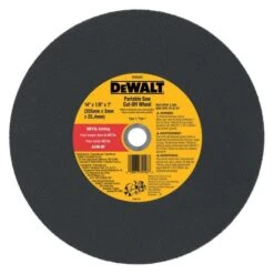 DEWALT 14-in Metal-Cutting Portable Saw Cut-Off Wheel