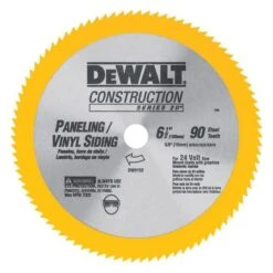 DEWALT Construction 6 1/2-in 90-Tooth Steel Saw Blade