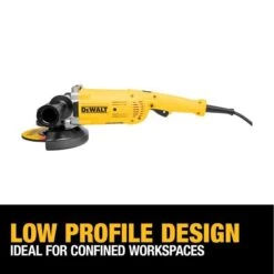 DEWALT 7-in 15 Amp Trigger-Switch Corded Grinder