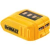 Dewalt Yellow Plastic USB 12V/20V Adapter 1 Dewalt Yellow Plastic USB 12V/20V Adapter -Craftbosch Shop 00276141 L