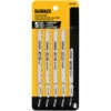 DEWALT 5-Pack T-Shank Jigsaw Blade Set -Craftbosch Shop 00276156 L