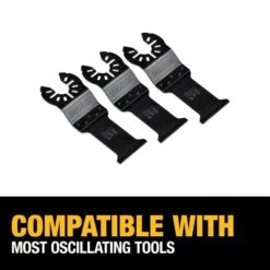 DEWALT Bi-Metal Oscillating Blade For Wood With Nails 11 DEWALT Bi-Metal Oscillating Blade For Wood With Nails -Craftbosch Shop 00276159da L