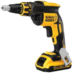 Dewalt 20-V Cordless Drywall Screw Gun Kit - 1/4-in Hex - Nosecone Lock - LED Light -Craftbosch Shop 00276197c L