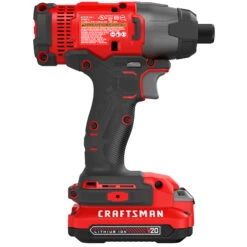 Craftsman 1/4-in Cordless Impact Driver - 2800 RPM - Includes (2) V20 20V MAX Li-Ion Batteries And Charger