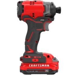Craftsman V20 Cordless Impact Driver With Li-Ion Battery - 2800 RPM - Brushless Motor -Craftbosch Shop 00276544d L
