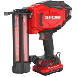 Craftsman V20 20-Volt Max Cordless 2-in Brad Nailer Kit - 18-Gauge - Bottom Loading - Li-Ion Battery - Charger -Craftbosch Shop 00276550 L