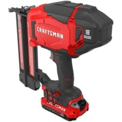 Craftsman V20 20-Volt Max Cordless 2-in Brad Nailer Kit - 18-Gauge - Bottom Loading - Li-Ion Battery - Charger -Craftbosch Shop 00276550b L