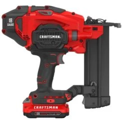Craftsman V20 20-Volt Max Cordless 2-in Brad Nailer Kit - 18-Gauge - Bottom Loading - Li-Ion Battery - Charger -Craftbosch Shop 00276550d L