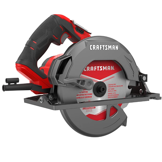 Craftsman Circular Saw - 7 1/4" Blade With 18 Teeth - 15 A - Black/Red 5 Craftsman Circular Saw - 7 1/4" Blade With 18 Teeth - 15 A - Black/Red - Image 3