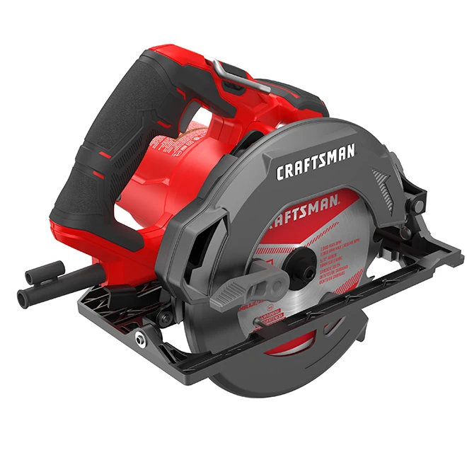 Craftsman Circular Saw - 7 1/4" Blade With 18 Teeth - 15 A - Black/Red 7 Craftsman Circular Saw - 7 1/4" Blade With 18 Teeth - 15 A - Black/Red - Image 5