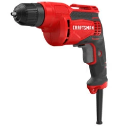 Craftsman 3/8-in Keyless Corded Drill - 7-amp Motor - 2500 RPM - Lock-On Trigger -Craftbosch Shop 00276555 L