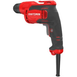 Craftsman 3/8-in Keyless Corded Drill - 7-amp Motor - 2500 RPM - Lock-On Trigger -Craftbosch Shop 00276555e L