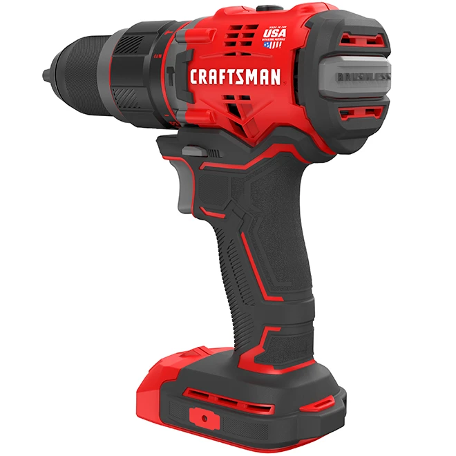 Craftsman V20 Cordless Hammer Drill - 2100 RPM - Brushless Motor - Variable Speed - Bare Tool (battery Not Included) 5 Craftsman V20 Cordless Hammer Drill - 2100 RPM - Brushless Motor - Variable Speed - Bare Tool (battery Not Included) - Image 3