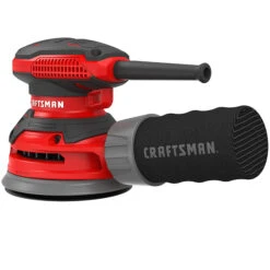 Craftsman 5-in Corded Random Orbit Sander With Dust Bag - 3-Amp Motor - 12000 OPM - 8 Holes - Dust-Sealed Switch -Craftbosch Shop 00276574e L