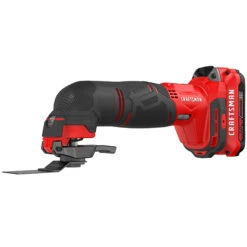 Craftsman 20-V 15-Pc Cordless Oscillating Multi-Tool Kit With Soft Case - LED Light - Variable Speed -Craftbosch Shop 00276580 L