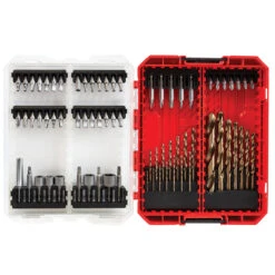 Craftsman Drill And Drive Bit Set - 85 Pieces - Shock-Resistant Steel - Hard Protective Case -Craftbosch Shop 00276600b L