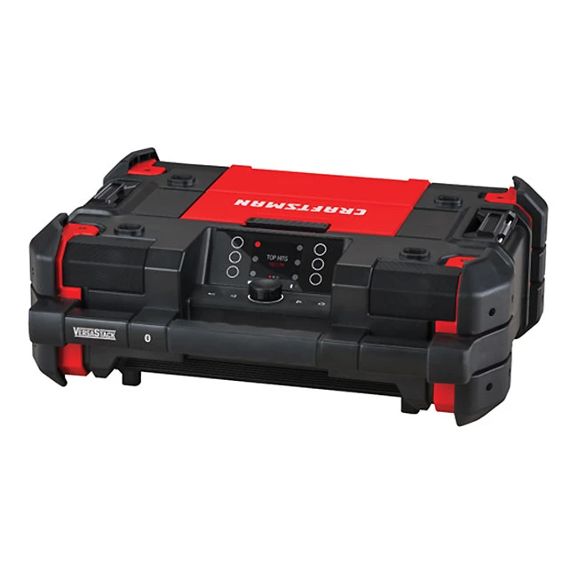 Craftsman VersaStack Cordless Jobsite Radio Charger - Bluetooth - Full Colour Screen - Water Resistant 5 Craftsman VersaStack Cordless Jobsite Radio Charger - Bluetooth - Full Colour Screen - Water Resistant - Image 3