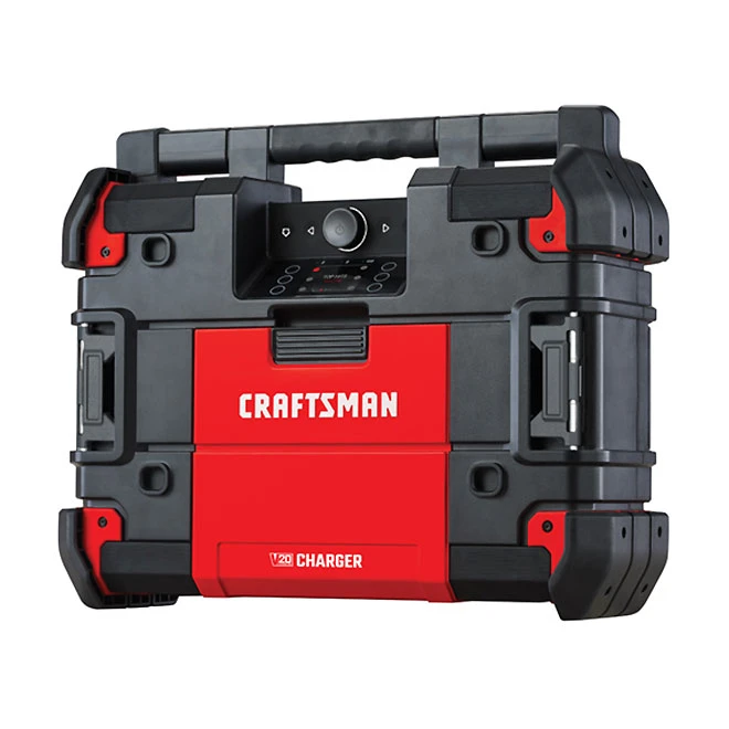 Craftsman VersaStack Cordless Jobsite Radio Charger - Bluetooth - Full Colour Screen - Water Resistant 4 Craftsman VersaStack Cordless Jobsite Radio Charger - Bluetooth - Full Colour Screen - Water Resistant - Image 2