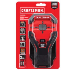 Craftsman Stud Sensor - 1 1/2" To 3" Depth - Red And Black -Craftbosch Shop 00276606d L