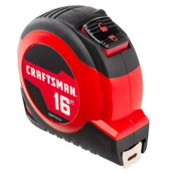 Craftsman Self-Locking Measuring Tape - 3/4'' X 16' - Red
