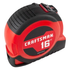 Craftsman Self-Locking Measuring Tape - 3/4'' X 16' - Red 9 Craftsman Self-Locking Measuring Tape - 3/4'' X 16' - Red -Craftbosch Shop 00276607c L