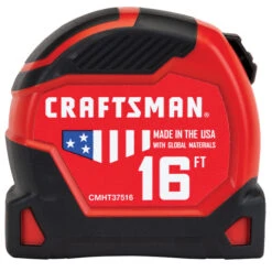 Craftsman PRO-11 Measuring Tape - 1.25'' X 16' - Red And Black -Craftbosch Shop 00276609b L