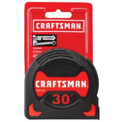 Craftsman PRO-10 Measuring Tape - 1.25'' X 30' - Black And Red -Craftbosch Shop 00276620d L