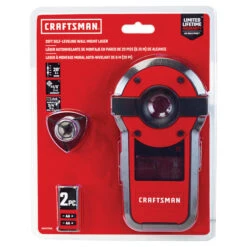 Craftsman Self-Levelling Laser And Stud Sensor - 20' - Red And Black 8 Craftsman Self-Levelling Laser And Stud Sensor - 20' - Red And Black -Craftbosch Shop 00276628d L