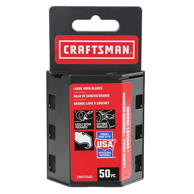 Craftsman Replacement Hook Blade - Large - 50-Pack 4 Craftsman Replacement Hook Blade - Large - 50-Pack - Image 3