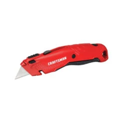 Craftsman All-Purpose Utility Knife - 3 Blades - 6.5-in - Red And Black