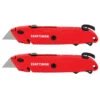 Craftsman Retractable Utility Knives - 5-in - Red - 2-Pack 2 Craftsman Retractable Utility Knives - 5-in - Red - 2-Pack -Craftbosch Shop 00276644 L
