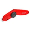 Craftsman Retractable Carpet Knife - 3 Blades - 4.5-in - Red