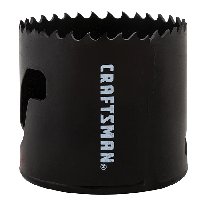 Craftsman Hole Saw - 1 1/4-in Dia - Bi-Metal - Non-Arboured - Black 4 Craftsman Hole Saw - 1 1/4-in Dia - Bi-Metal - Non-Arboured - Black - Image 2
