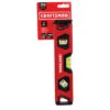 Craftsman Torpedo Level - Box Beam Style - 9" - Red And Black -Craftbosch Shop 00276739c L