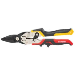 Craftsman Aviation Snips - 10-in - Right Cut - Red And Yellow -Craftbosch Shop 00276761c L