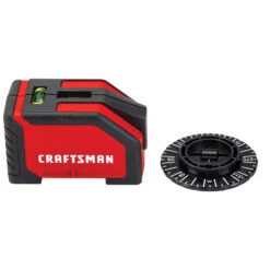 Craftsman Laser Level - 15' - Red And Black -Craftbosch Shop 00276801b L