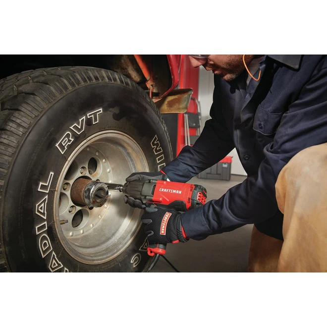 Craftsman Corded Impact Wrench - 1/2" - 7.5 A - 2700 IPM - 7 Sockets 4 Craftsman Corded Impact Wrench - 1/2" - 7.5 A - 2700 IPM - 7 Sockets - Image 2