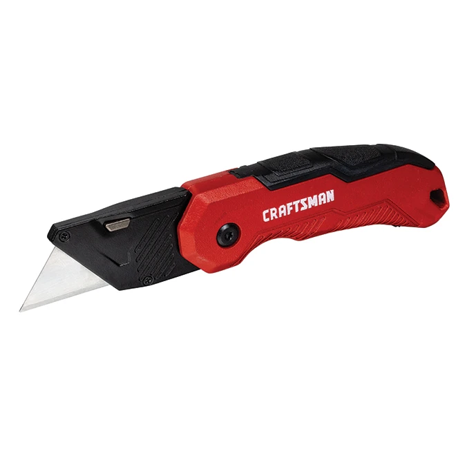 Craftsman Folding Utility Knife - Fixed - 4.38-in - Red And Black 5 Craftsman Folding Utility Knife - Fixed - 4.38-in - Red And Black - Image 3