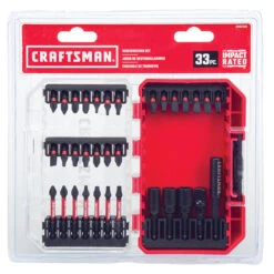 Craftsman Impact Rated 33-Piece Screwdriver Bit Set - Hard Protective Case - Hex Shank 7 Craftsman Impact Rated 33-Piece Screwdriver Bit Set - Hard Protective Case - Hex Shank -Craftbosch Shop 00276836d L