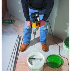 Dewalt 1/2-in VSR Keyed Corded Spade Handle Drill - 9-amp Motor - 550 RPM - 120V -Craftbosch Shop 0027684c L