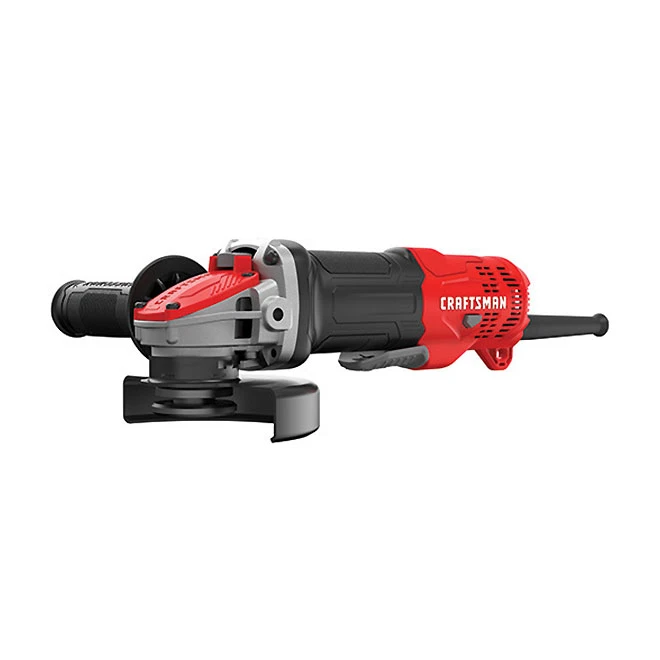 Craftsman 4 1/2-in Corded Small Angle Grinder - 7.5-Amp Motor - 12000 RPM - Slide Switch - Adjustable Side Handle 4 Craftsman 4 1/2-in Corded Small Angle Grinder - 7.5-Amp Motor - 12000 RPM - Slide Switch - Adjustable Side Handle - Image 2