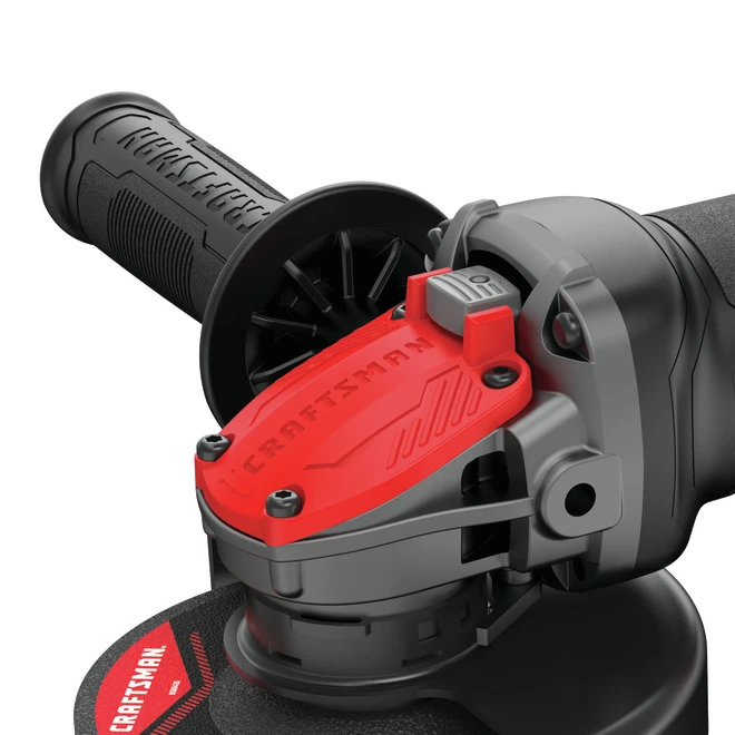 Craftsman 4 1/2-in Corded Small Angle Grinder - 7.5-Amp Motor - 12000 RPM - Slide Switch - Adjustable Side Handle 7 Craftsman 4 1/2-in Corded Small Angle Grinder - 7.5-Amp Motor - 12000 RPM - Slide Switch - Adjustable Side Handle - Image 5